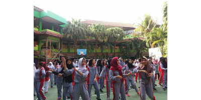 Kegiatan Senam Bersama Setiap Hari Rabu